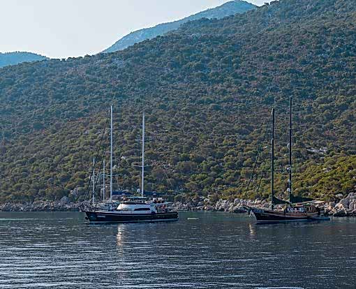 Sailing in Yesilova Gulf