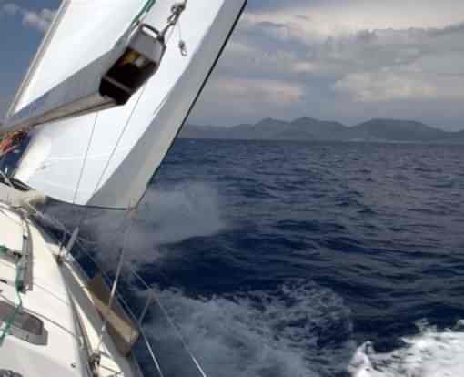 Datça Yarımadasında Yelken